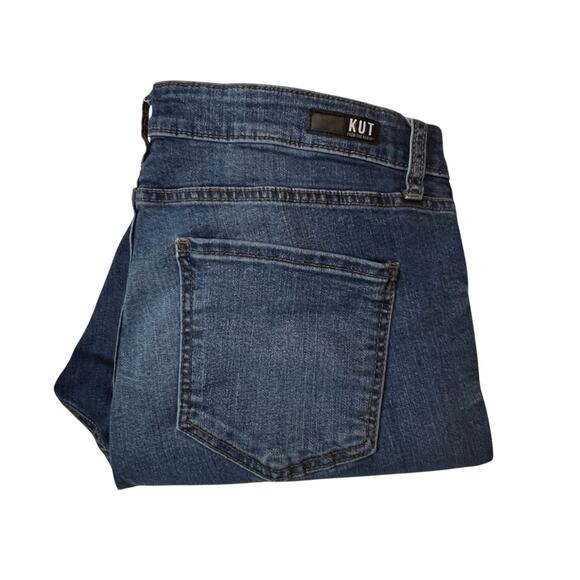 KUT From The Kloth High Rise Skinny Jeans Size 16 Medium Wash - Picture 10 of 10